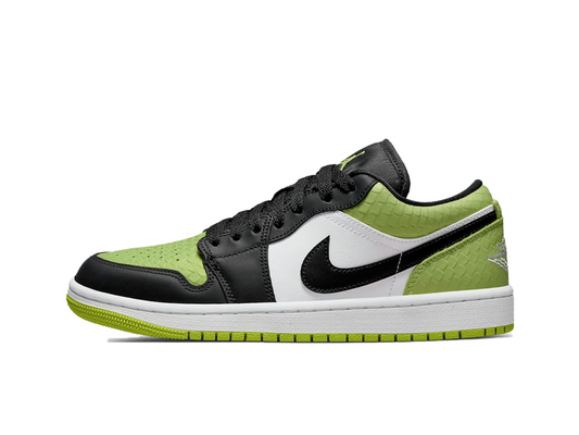 Nike Jordan 1 Low Snakeskin Vivid Green (Women's)