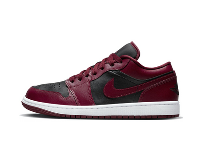 Nike Jordan 1 Low Black Dark Beetroot (Women's)