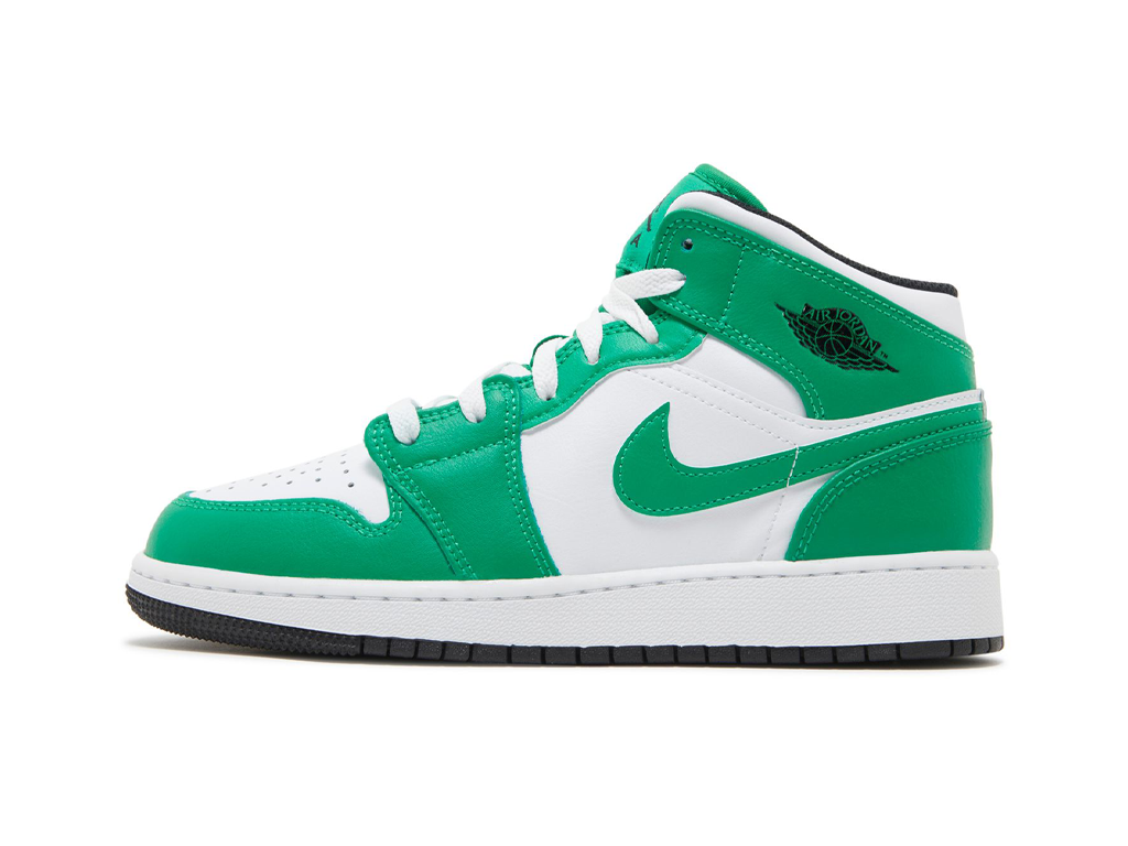 Nike Air Jordan 1 Mid GS Lucky Green