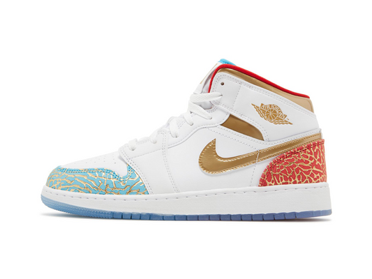 Nike Air Jordan 1 Mid GS NC to Chi