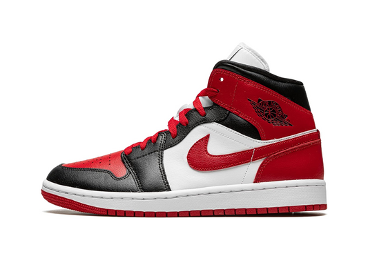 Nike Jordan 1 Mid Alternate Bred Toe (Women's)