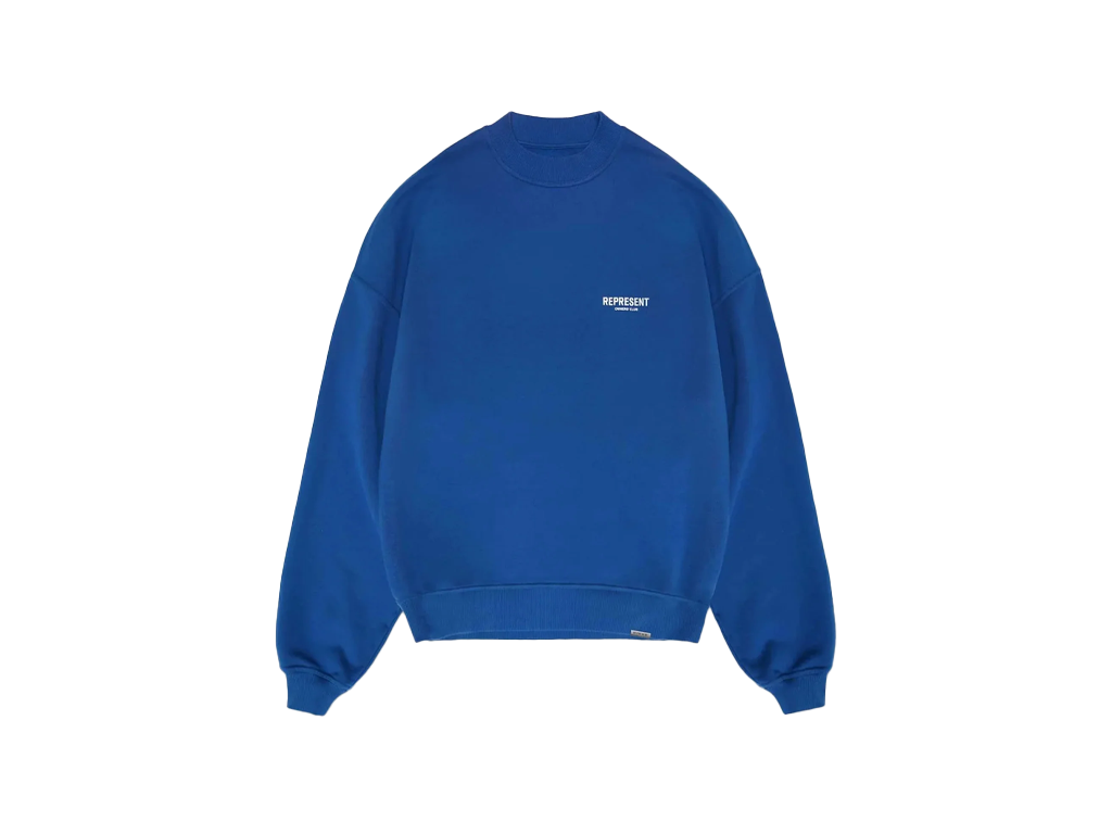 Represent Owners Club Crewneck Azure Blue