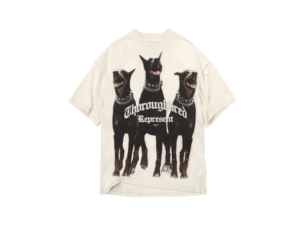 Represent Thoroughbred T-Shirt Vintage White