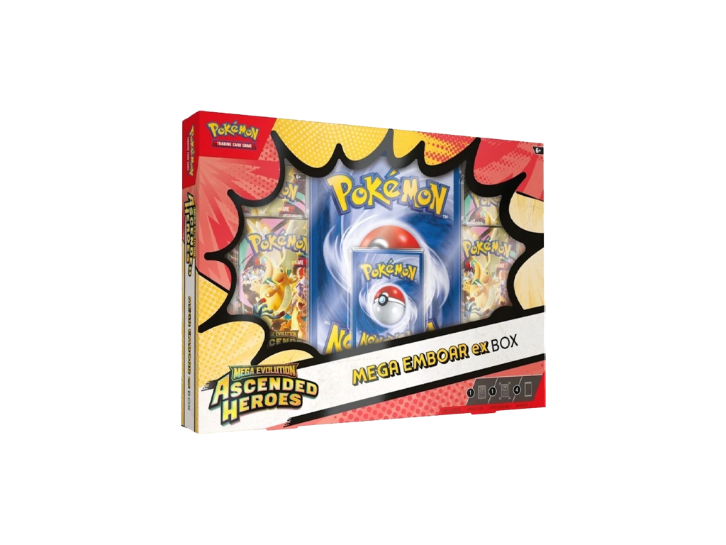2026 Pokemon Mega Evolution Ascended Heroes Mega Emboar ex Box-Pokemon-pikastore.cz