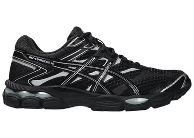 ASICS Gel Cumulus 16 Black Pure Silver