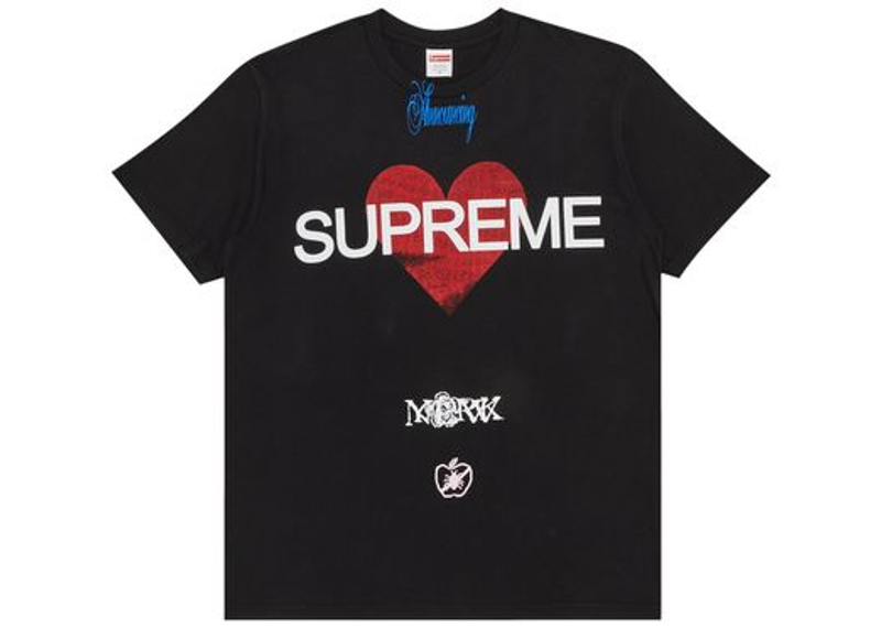 Supreme Announcing Tee Black-Supreme-pikastore.cz