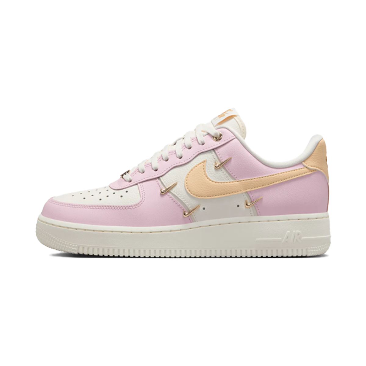 Nike Air Force 1 Mini Swoosh Pink Foam