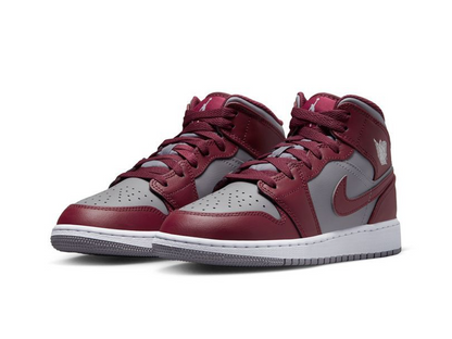 Nike Air Jordan 1 Mid GS Cherrywood Red