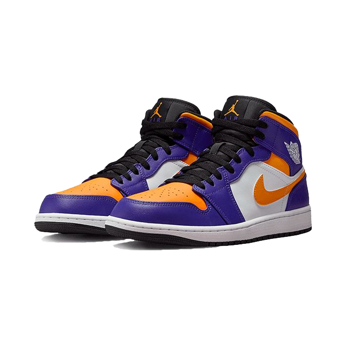 Nike Air Jordan 1 Mid Lakers (2022)-sneakers-Air Jordan-pikastore.cz
