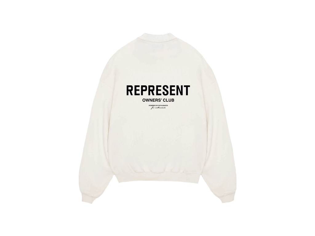 Represent Owners Club Crewneck Buttercream