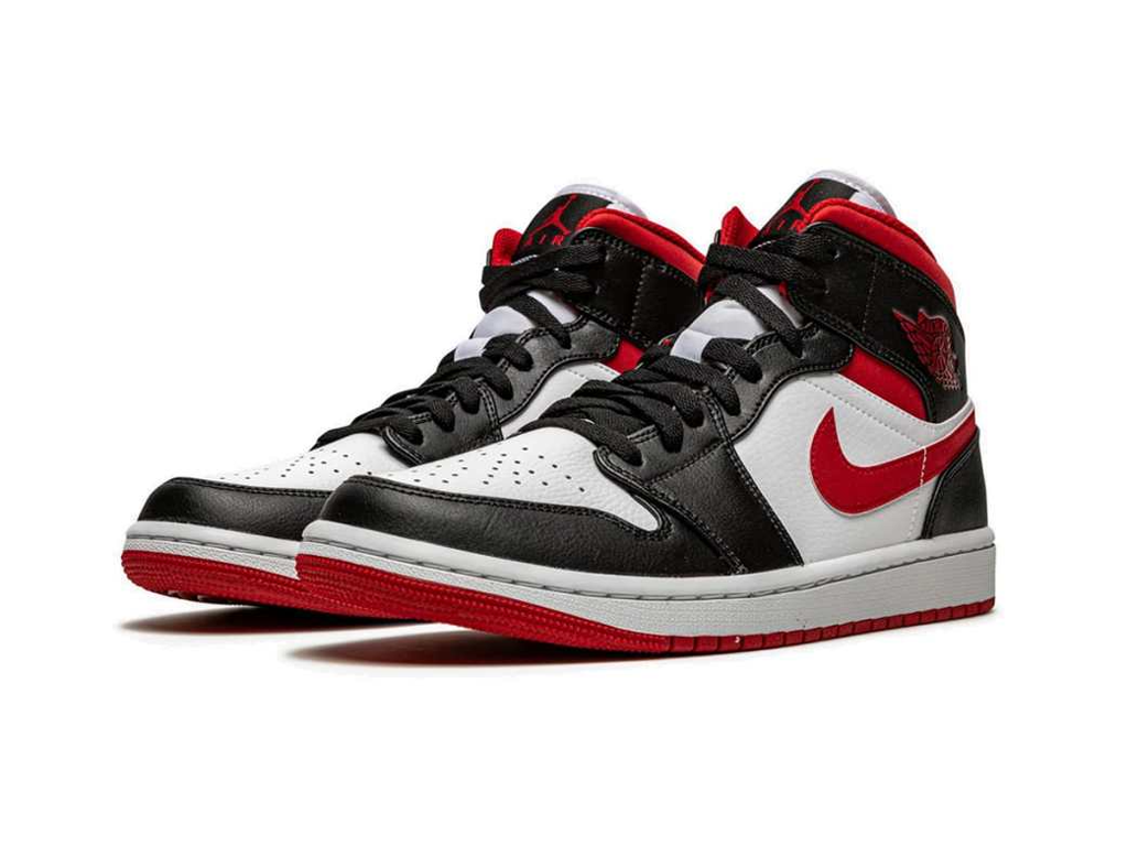 Nike Jordan 1 Mid Gym Red Black White