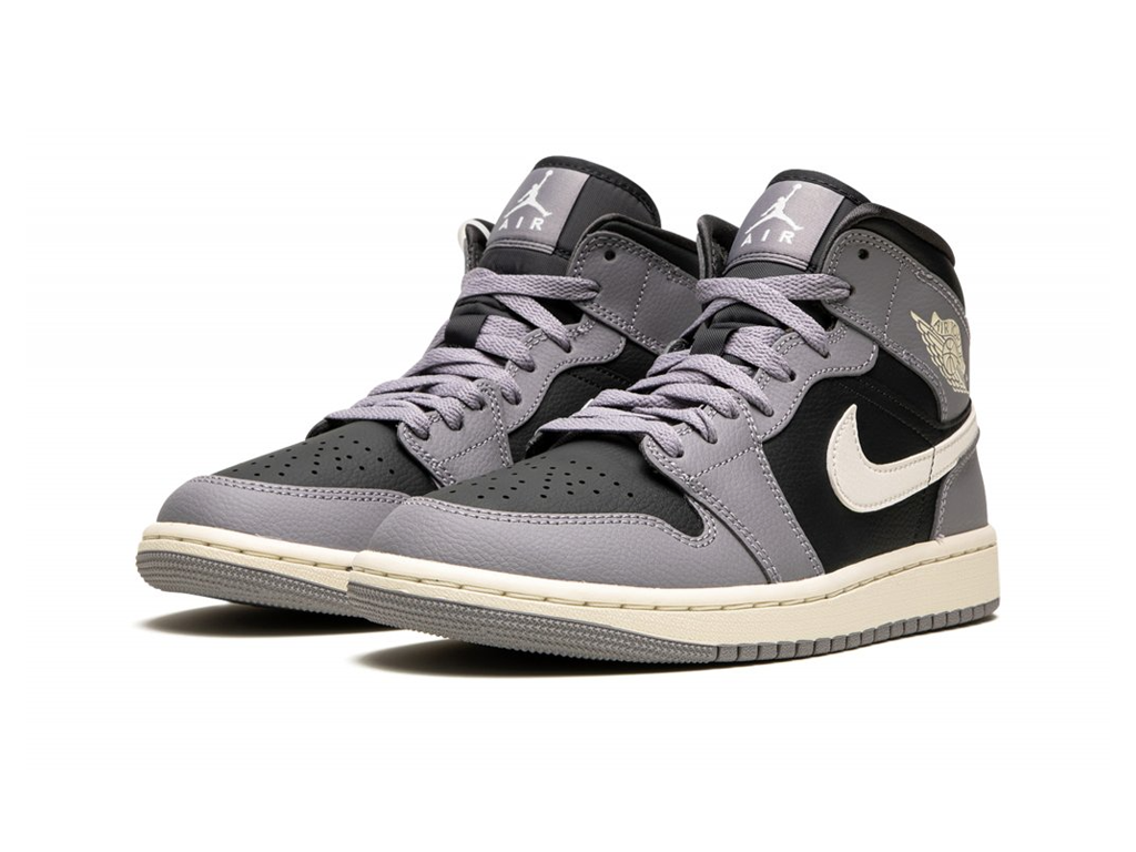 Jordan 1 Mid Cement Gray (Women's)