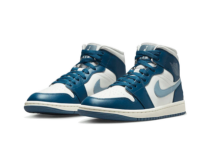 Nike Jordan 1 Mid French Blue (Women's)