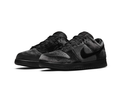 Nike Dunk Low Dover Street Market Triple Black Velvet