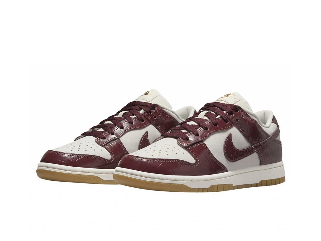 Nike Dunk Low LX Dark Team Red Croc (Women's)