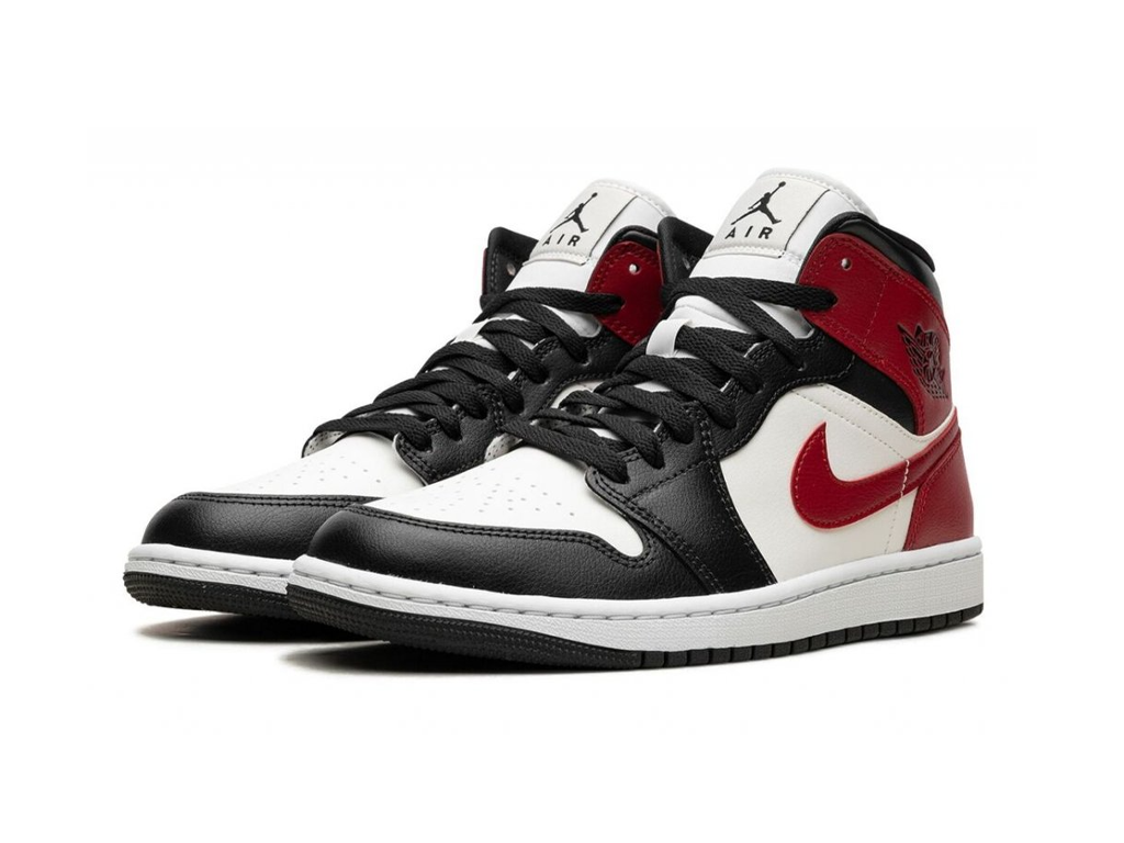 Nike Jordan 1 Mid Gym Red Off Noir (Women's)