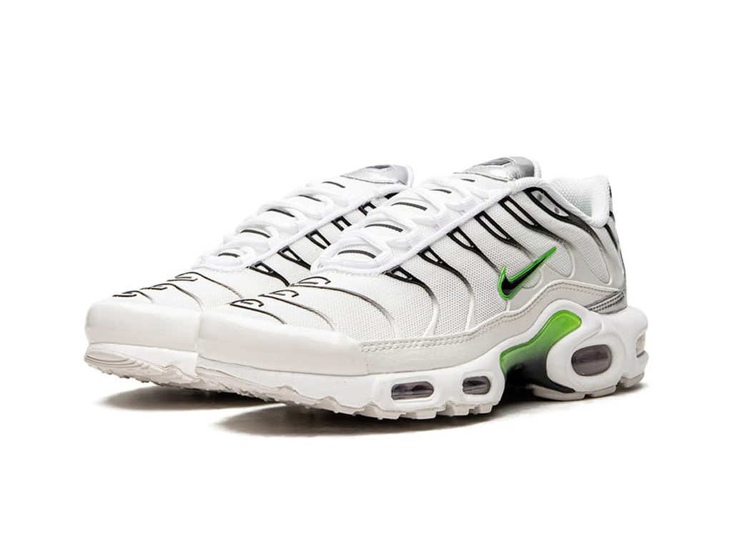 Nike Air Max Plus White Neon Metallic Silver (Women's)