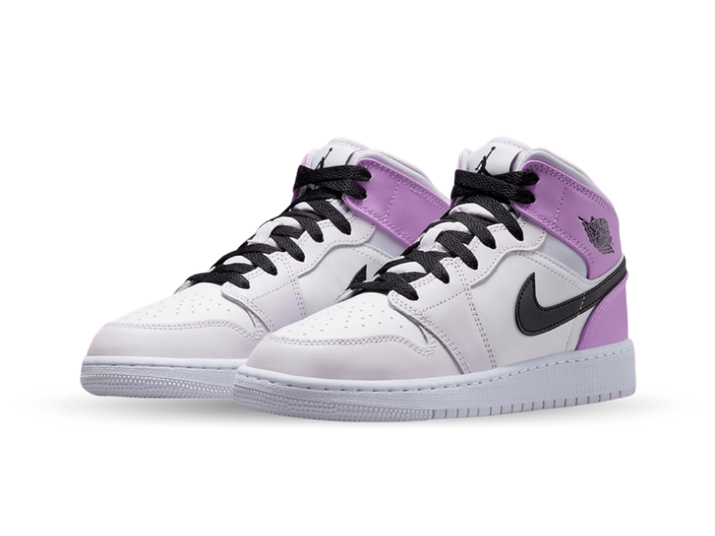 Nike Jordan 1 Mid Barely Grape (GS)