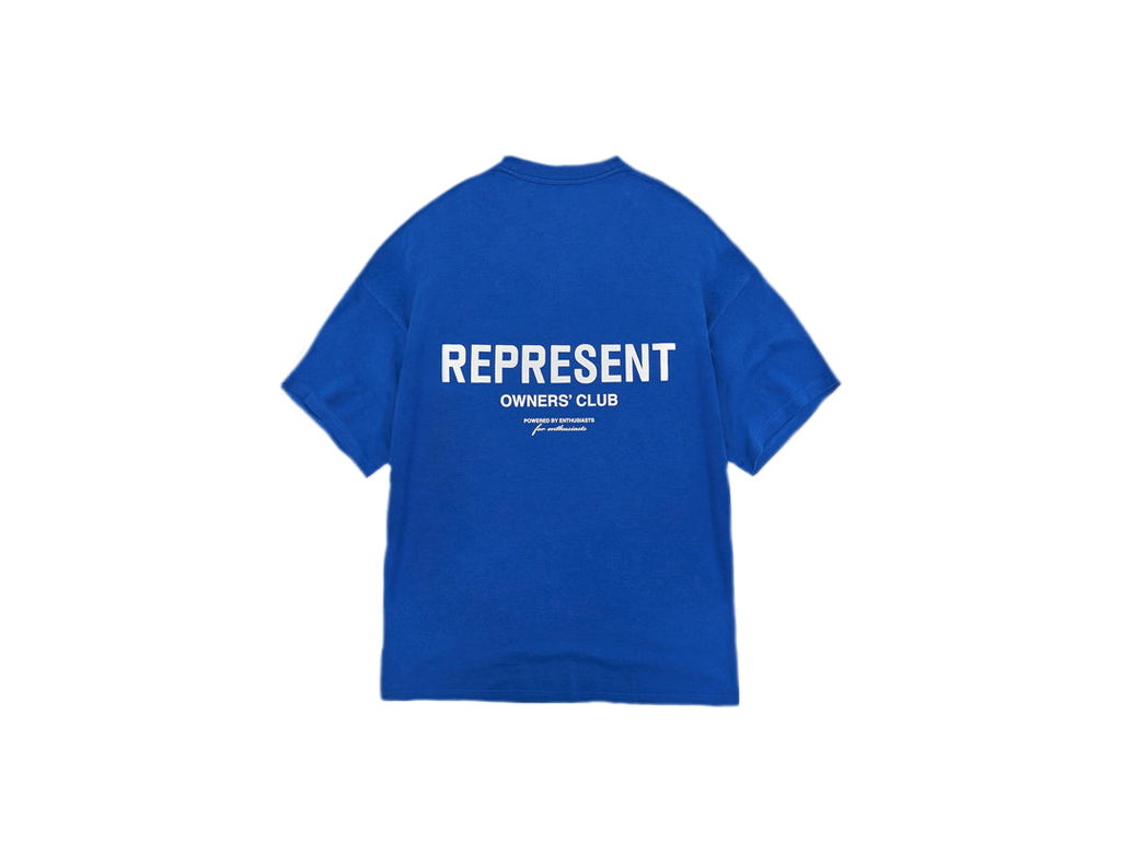 Represent Owners Club T-Shirt Cobalt Blue