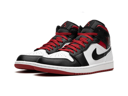 Nike Jordan 1 Mid Gym Red Black Toe