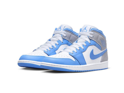 Nike Jordan 1 Mid University Blue Grey