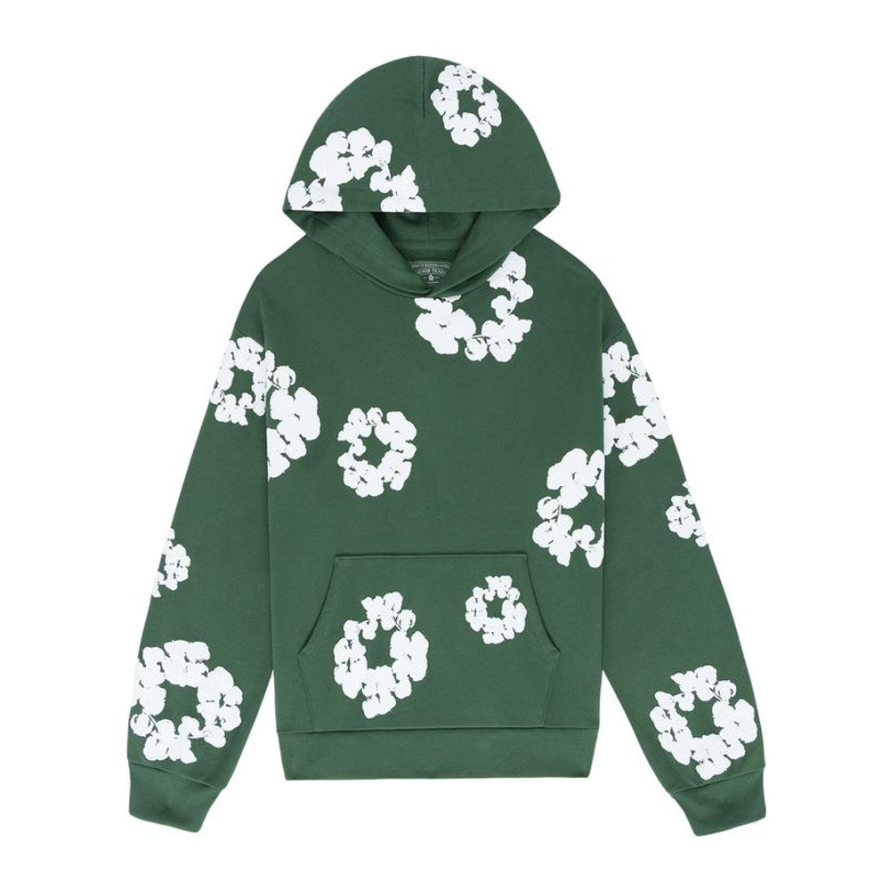 Denim Tears The Cotton Wreath Sweatshirt Green – mikina – fotka 2 z 2