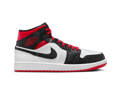 Nike Air Jordan 1 Mid GS Gym Red Black Toe