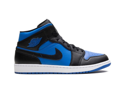 Nike Jordan 1 Mid Black Royal Blue