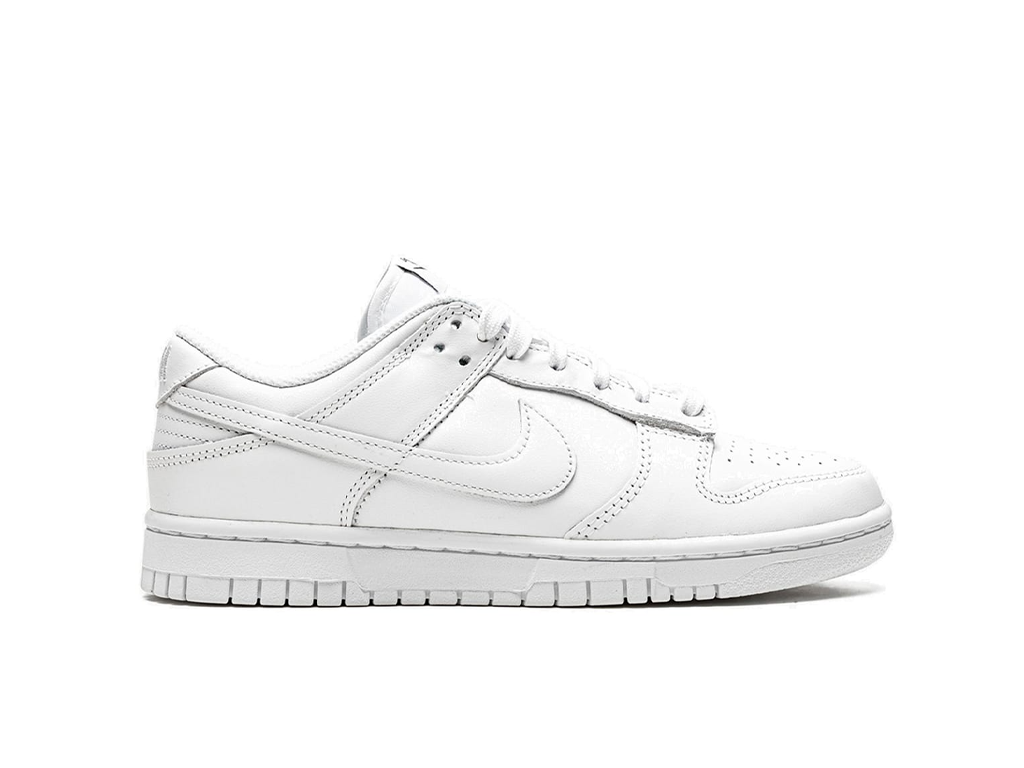 Nike Dunk Low Triple White (2021) (Women's)