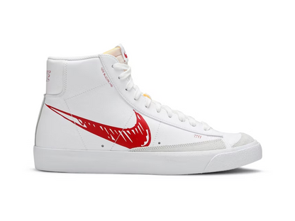 Nike Blazer Mid 77 Sketch White Red