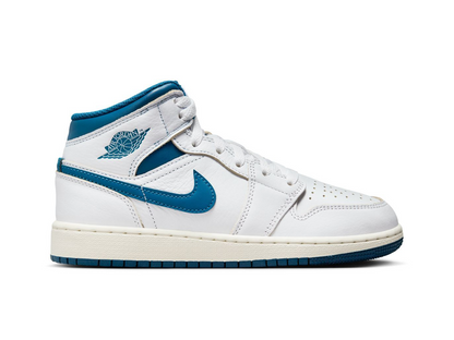 Nike Air Jordan 1 Mid SE GS Industrial Blue