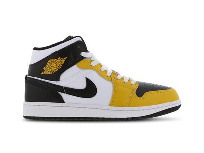 Nike Air Jordan 1 Mid GS Yellow Ochre