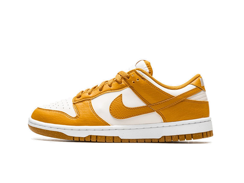 Nike Dunk Low Next Nature Phantom Gold Suede (ženske)