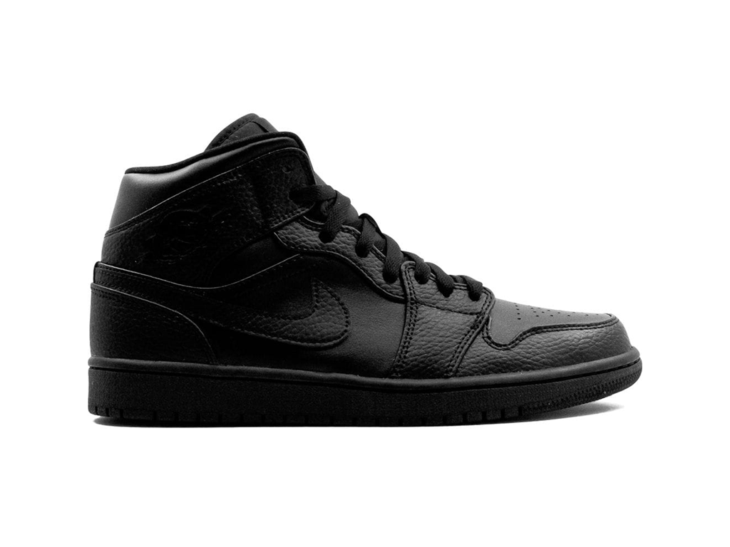 Nike Jordan 1 Mid Triple Black