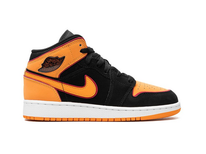 Nike Air Jordan 1 Mid SE GS Vivid Orange