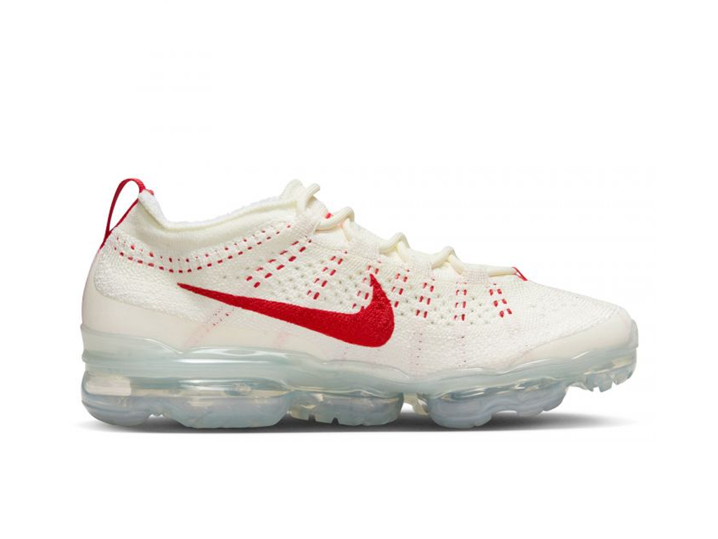 Nike Wmns Air VaporMax 2023 Flyknit Sail Track Red