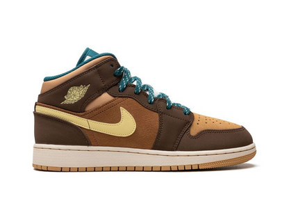 Nike Air Jordan 1 Mid SE GS Cacao Wow