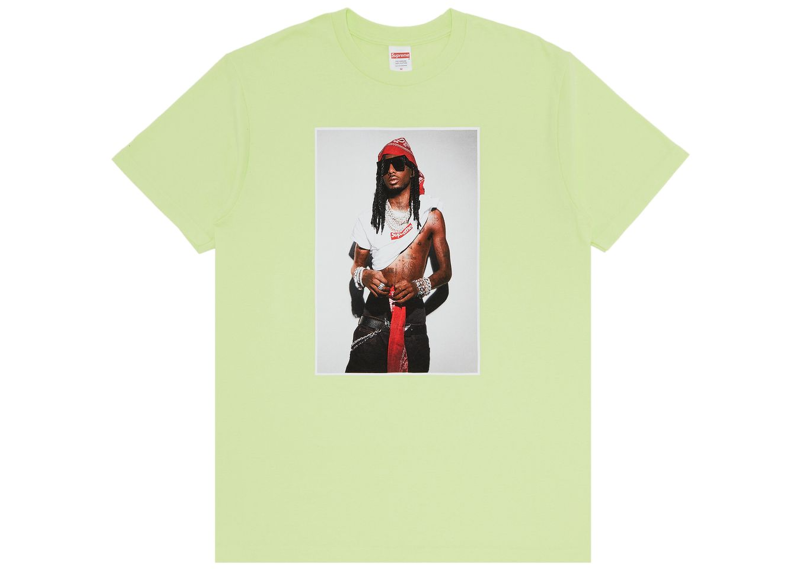 Supreme Playboi Carti Tee Pale Green-Supreme-pikastore.cz