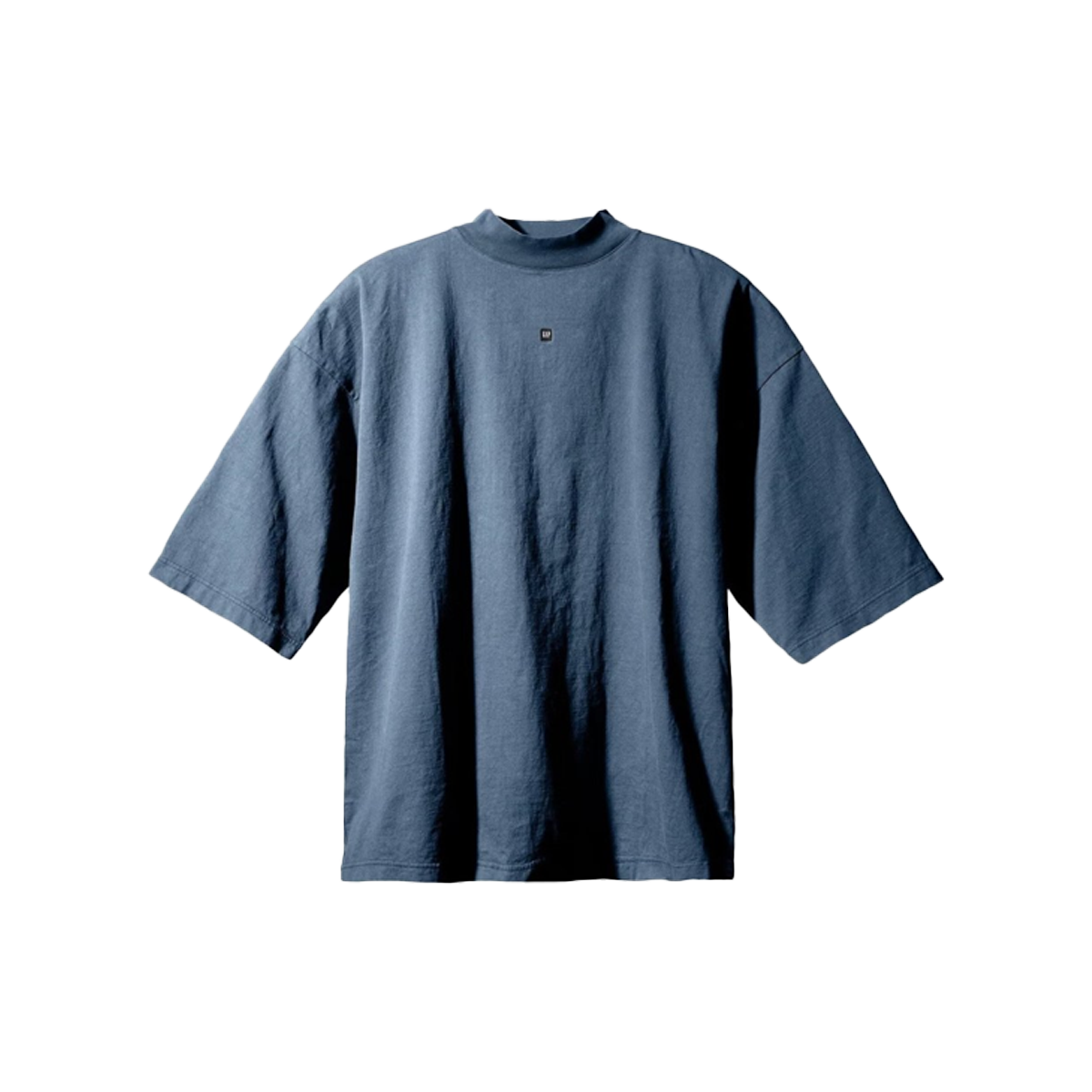 Yeezy Gap Logo 3/4 Sleeve Tee Dark Blue-Yeezy-pikastore.cz