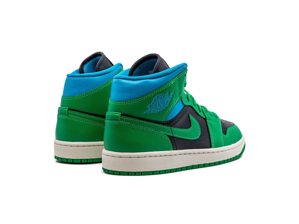 Nike Jordan 1 Mid Lucky Green Aquatone (Women's)