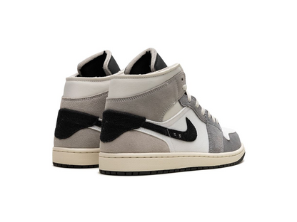 Nike Air Jordan 1 Mid SE Craft Inside Out - Cement Grey