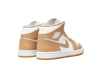 Air Jordan 1 Mid Tan Gum