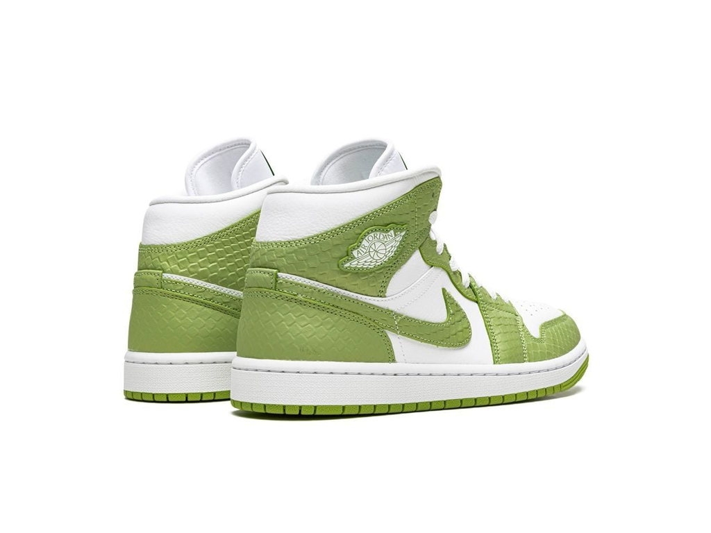 Nike Jordan 1 Mid Green Python (Women's)