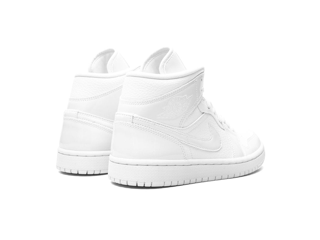 Nike Air Jordan 1 Mid GS Triple White 2023