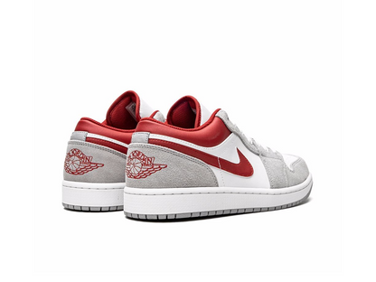 Nike Jordan 1 Low SE Light Smoke Grey Gym Red