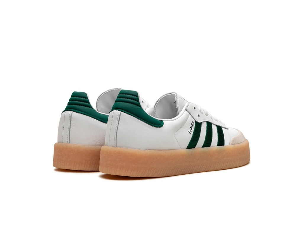 Adidas Sambae White Collegiate Green Gum (Women's)