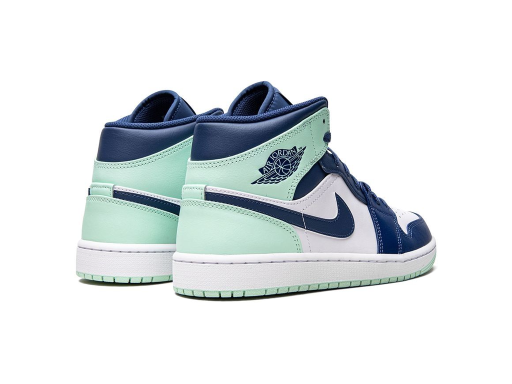 Jordan 1 Mid Mystic Navy Mint pjena