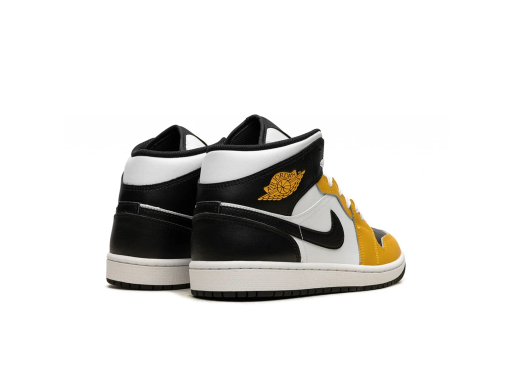 Nike Air Jordan 1 Mid GS Yellow Ochre