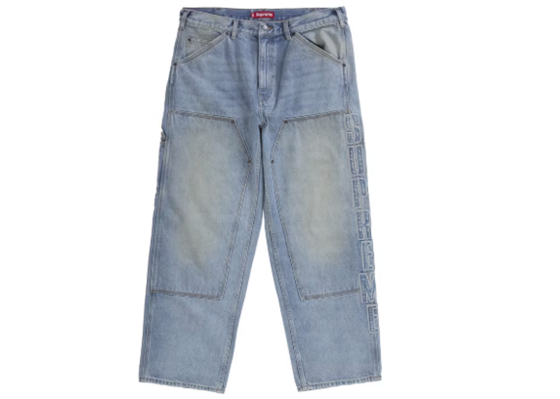 Supreme Reflective Double Knee Pant Denim-Supreme-pikastore.cz