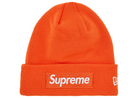 Supreme New Era Box Logo Beanie (FW24) Dark Orange-Supreme-pikastore.cz